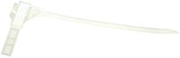 811-1791 RS PRO Cable Tie, 160mm x 5 mm, Natural PE, Pk-100