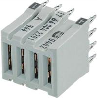 17660042201 HARTING, Har-Bus HM Power 3mm Pitch Hard Metric Backplane Connector, Female, Straight, 4 Row, 4 Way, 1766