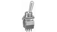 12146a APEM Toggle Switch, On-On, DPST, Solder Lug Terminal, 30V dc