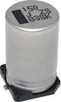 eehzs1h221p Panasonic 220μF Surface Mount Polymer Capacitor, 50V dc