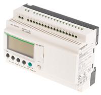sr3pack2fu Schneider Electric Zelio Logic 2 Series PLC CPU for Use with Zelio 2, Relay Output, 16 (Digital)-Input, Analogue,