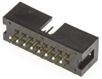 t821116a1s100ceu Amphenol Communications Solutions T821 Series PCB Header, 16 Contact(s), 2.54 mm Pitch, 2 Row, Shrouded