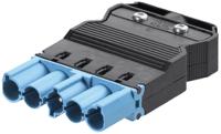 9295444530 Wieland GST18i5 Series Mini Connector, 5-Pole, Male, Cable Mount, 20A, IP20