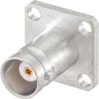 51k404-200n5 Rosenberger, Jack Flange Mount BNC Connector, 50Ω, Solder Termination, Straight Body