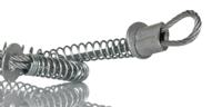 250-9131 RS PRO 22in Long Galvanised Steel Hose Whipcheck, 1/2in Hose Size Compatibility