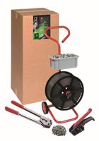 912-9144 RS PRO Black Strapping Kit, 1500m Length, 12mm Width