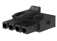 215759-1004 Molex,  Receptacle Crimp Connector Housing, 3mm Pitch, 4 Way, 1 Row Horizontal