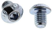 822-9195 RS PRO Bright Zinc Plated Steel Hex Socket Button Screw, ISO 7380, M8 x 10mm