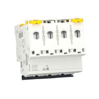 a9f93450 Schneider Electric Acti9 A9F MCB, 4P, 50A Curve B, 440V AC, 250V DC, 30 kA Breaking Capacity