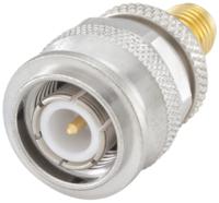 56s132-k00l5 Rosenberger Straight 50Ω RF Adapter TNC Plug to SMA Socket 10GHz
