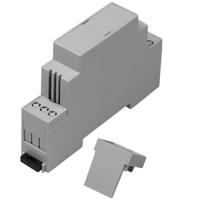 194-7576 RS PRO Open Top, Vented Sides Enclosure Type, 17.5 x 90 x 58mm, Polycarbonate DIN Rail Enclosure Kit