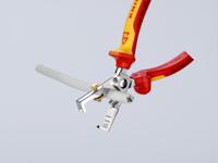 13-66-180-t Knipex 13 66 180 T Series Cable cutters and wire strippers, 0.1 mm² Min, 10 mm² Max, 180 mm Overall