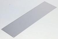 506-126 RS PRO Grey Aluminium Front Panel, 6U, 520 x 272mm