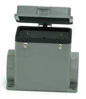 208-4133 RS PRO Heavy Duty Power Connector Housing, PG29 Thread, Side Entry