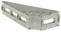 3842523587 Bosch Rexroth M6 Foundation Bracket, Connecting Component, Strut Profile 30 mm, Groove Size 8mm