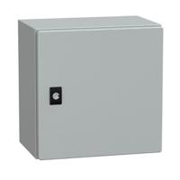 nsycrn33200 Schneider Electric Spacial CRN Series Steel Wall Box, IP66, 300 mm x 300 mm x 200mm