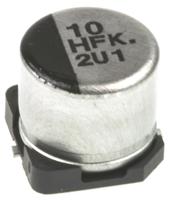 eeefk1h100p Panasonic 10μF Aluminium Electrolytic Aluminium Electrolytic Capacitor 50V dc, Surface Mount - EEEFK1H100P