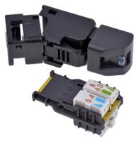 j00026a3111 Telegartner UFP8 Series Male RJ45 Connector, Cable Mount, Cat6a Straight 8P8C -Way