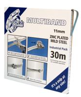 mb1702 Jubilee Zinc-Plated Mild Steel Hose Clip, 11mm Band Width