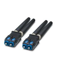 2708656 Phoenix Contact, PSM-SET, SCRJ Duplex Fibre Optic Connector, GOF, PCF, POF 980/1000μm Fibre Size, < 1.5dB Insertion
