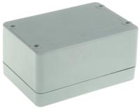 p-081106-enclosure Fibox Euronord II Series Grey Polyester Enclosure, IP65, Grey Lid, 110 x 75 x 55mm