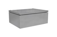 241-0782 RS PRO 304 Stainless Steel Enclosure, IP66, 400 mm x 300 mm x 161mm