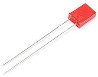 l-113edt Kingbright2.5 V Orange LED Rectangular Through Hole, L-113EDT