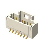 t1m-05-f-sv-l Samtec T1M Series Right Angle Surface PCB Header, 5 Contact(s), 1 mm Pitch, 1 Row, Shrouded