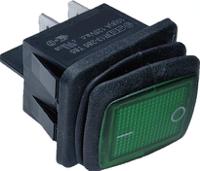 119-705 RS PRO DPST, On-Off Rocker Switch Panel Mount