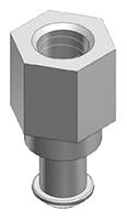 zpt3-b5 SMC 20 → 32mm Vaccum Pad ZPT3-B5, M5 x 0.8
