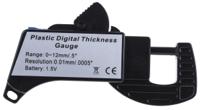 123-0918 RS PRO Thickness Meter, 0mm - 12mm, ±0.1 mm Accuracy, 0.01 mm Resolution, LCD Display