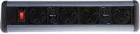 839-9799 RS PRO Type G - British 4 Gang Power Distribution Unit, 0.5m Cable
