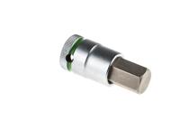 05003828001 Wera 1/2 in Drive Bit Socket, Hex Bit, 17mm, 60 mm Overall Length
