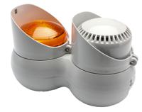 142-129 RS PRO Amber Sounder Beacon, 24 Vac/Vdc, IP66, Screw/Bracket Mount, 105dB at 1 Metre