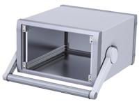 m5625335 METCASE Unimet-Plus Grey Aluminium Instrument Case, 251.62 x 263.3 x 150.7mm