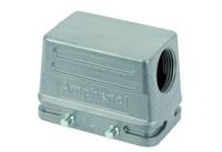 c146-21r010-550-1 Amphenol Industrial C146 Heavy Duty Power Connector Hood, M20 Thread