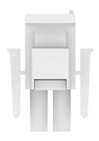 770017-1 TE Connectivity, Universal MATE-N-LOK II Male Connector Housing, 6.35mm Pitch, 2 Way, 1 Row