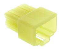 172133-1 TE Connectivity, FASTON .250 4 Way Nylon Crimp Terminal Housing, Natural