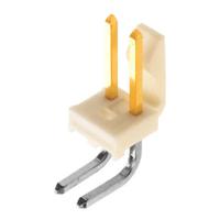 26615020 Molex KK 396 Series Right Angle Through Hole Pin Header, 2 Contact(s), 3.96 mm Pitch, 1 Row, Unshrouded