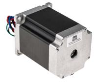 535-0445 RS PRO Hybrid, Permanent Magnet Stepper Motor, 1.89Nm Torque, 3.2 V, 1.8°, 56.4 x 56.4mm Frame, 6.35mm Shaft