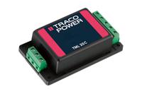 tml-20515c TRACOPOWER Switching Power Supply, TML 20515C, 5 V dc, ±15 V dc, 2.8 A, 200 mA, 20W, Triple Output, 100 → 375 V