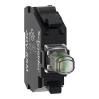 zbvm4m Schneider Electric Harmony Series Contact Block for Use with Push Buttons, 230V, Red Light