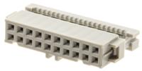 2-215882-0 TE Connectivity 20-Way IDC Connector Socket for Cable Mount, 2-Row