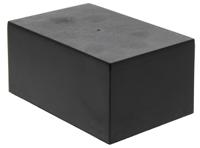rtm105-blk CAMDENBOSS Black ABS Potting Box, 75 x 50 x 35mm
