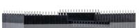 ssw-115-01-t-s Samtec SSW Series Straight Through Hole Mount PCB Socket, 15-Contact, 1-Row, 2.54mm Pitch, Solder Termination