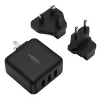 1001-0139-520 Ansmann 15W Plug-In AC/DC Adapter 5V dc Output, 3A Output