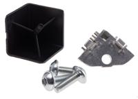 767-5692 RS PRO M8 Angle Bracket, Connecting Component, Strut Profile 40 mm, Groove Size 8mm