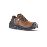 0ri21014-35 UPower MOSKA Unisex Black Composite Toe Capped Safety Shoes, UK 2, EU 35