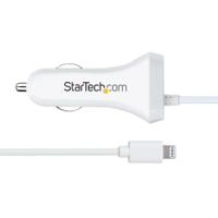 usblt2pcarw2 StarTech.com Car Charger, 12 → 24V dc Input, 5V dc Output USB, 4.2A