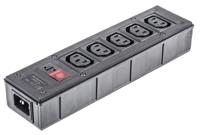 pxd301550011 Bulgin IEC C13 5 Gang Power Distribution Unit, Filtered, 250 V ac, Fused